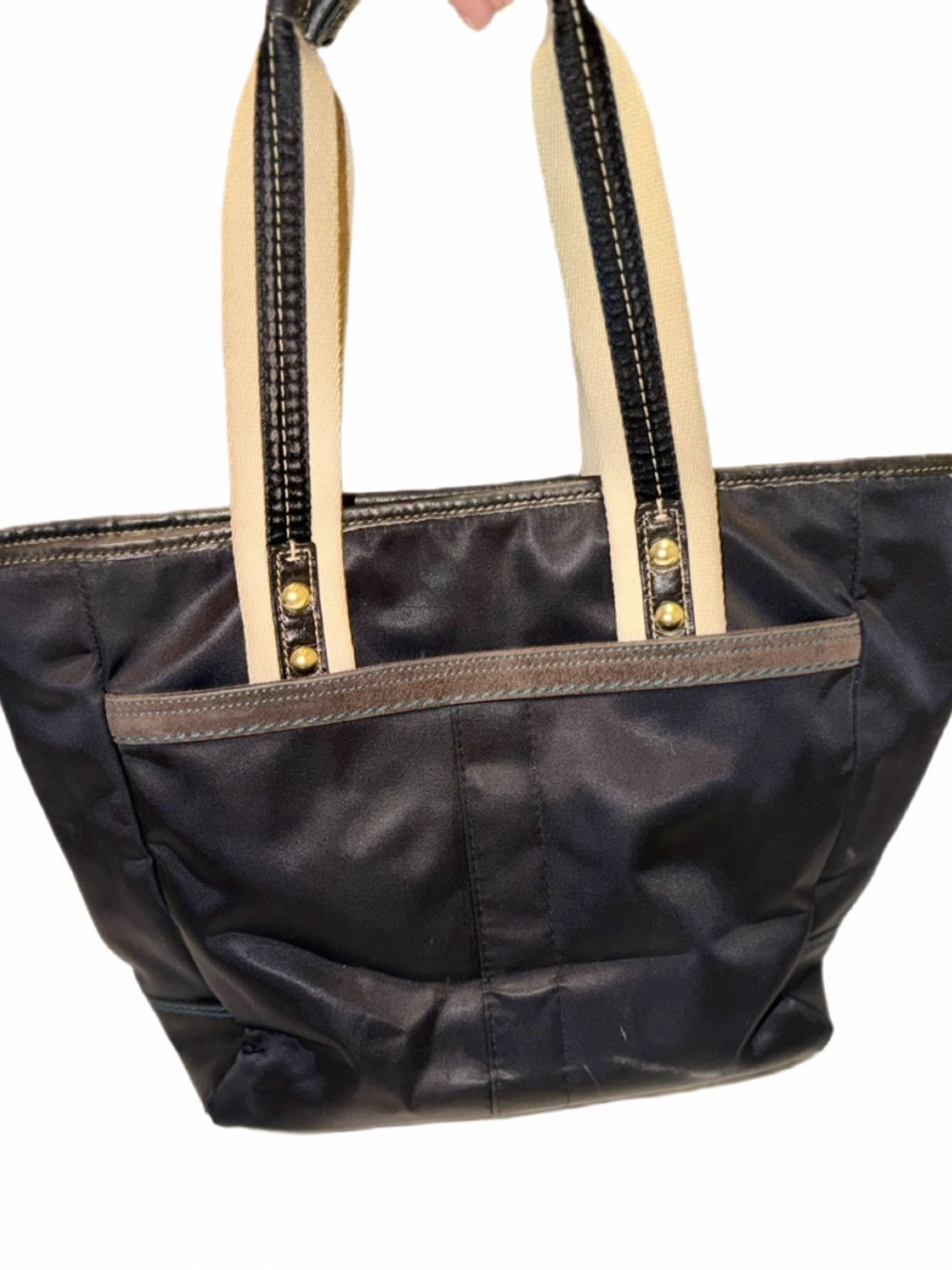 Coach Black Hampton Tote, good condition, lots of space❤️❤️ - Picture 2 of 14